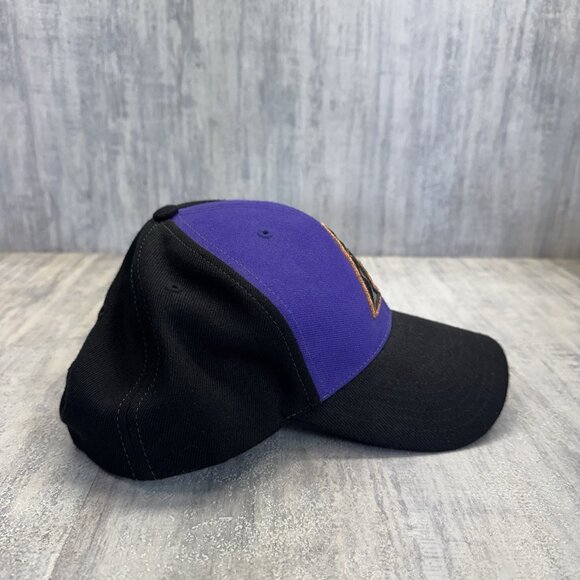 Arizona Diamondbacks MLB Vintage Purple Twins Enterprise Strapback Hat NWT - Picture 11 of 13